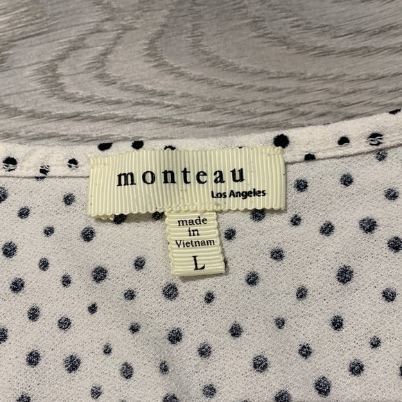 Monteau polka dot blouse - Picture 2 of 3